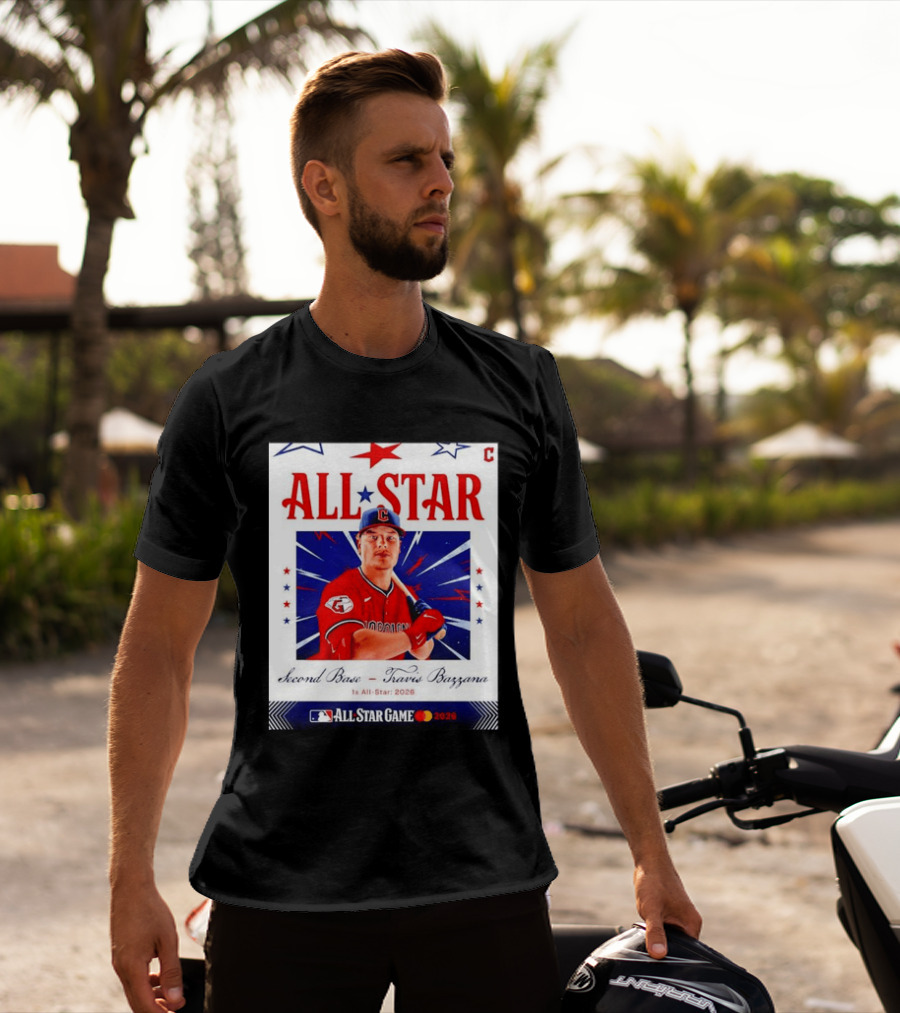 Travis Bazzana 2026 MLB All Star Game Second Base Player Card T-Shirt