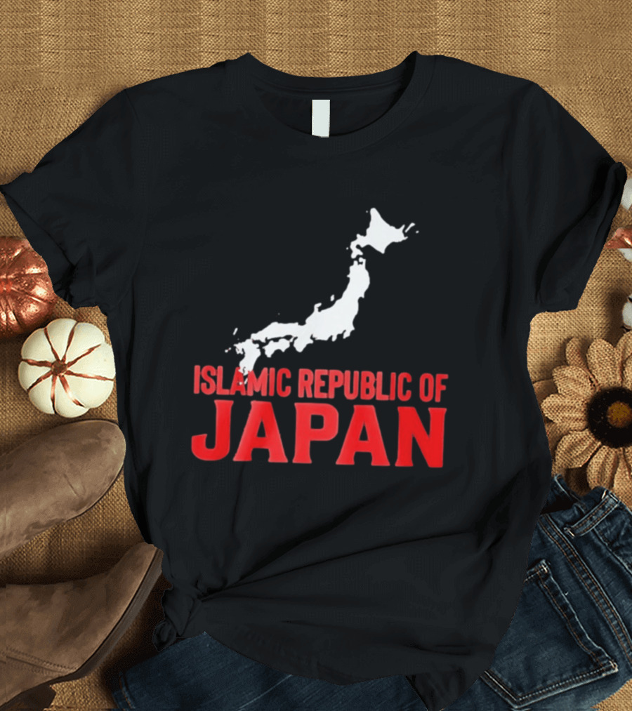 Islamic Republic Of Japan Map 2026 T-Shirt
