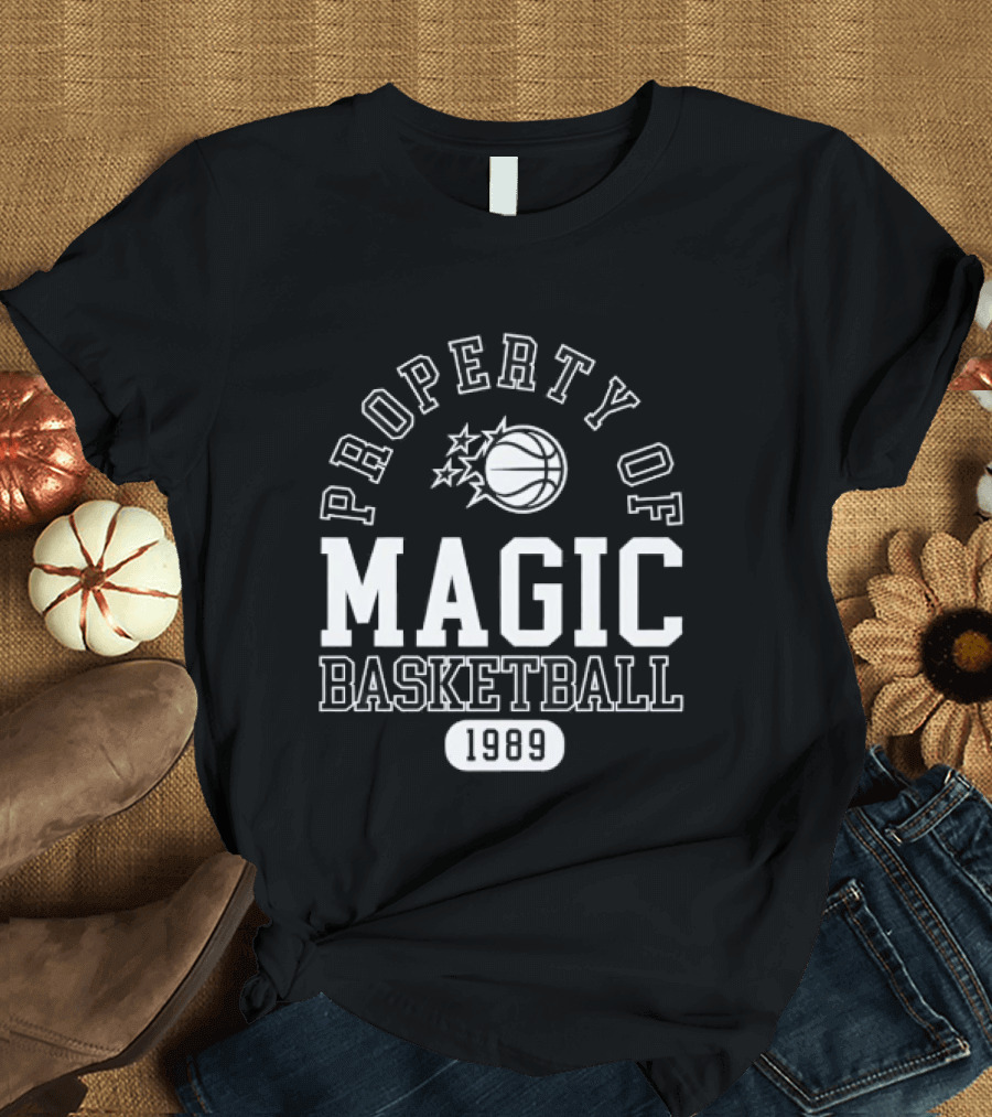 Magic Basketball 1989 Property Of Orlando Magic T-Shirt