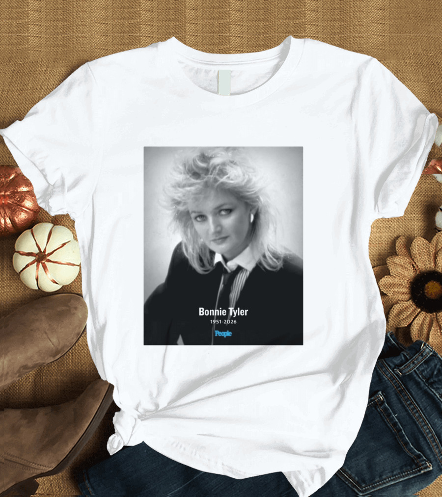 Bonnie Tyler 1951 2026 People Magazine T-Shirt