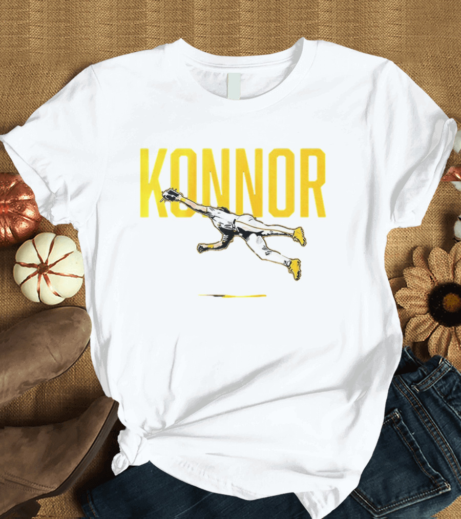 Konnor Griffin Diving Catch Pittsburgh Pirates Baseball T-Shirt