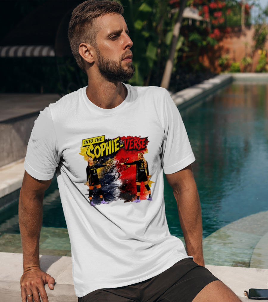 Into The Sophie Verse Sophie Cunningham Indiana Fever WNBA T-Shirt