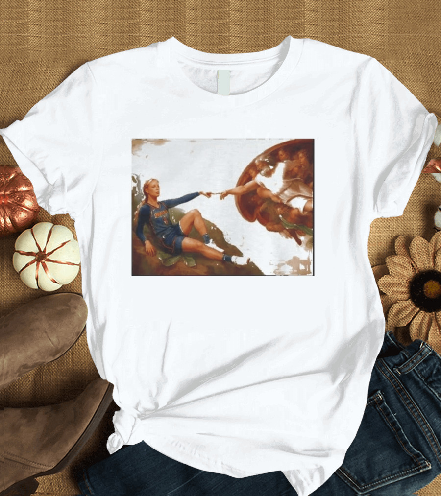 Sophie Cunningham Indiana Fever NBA 2026 Point Creation Adam T-Shirt