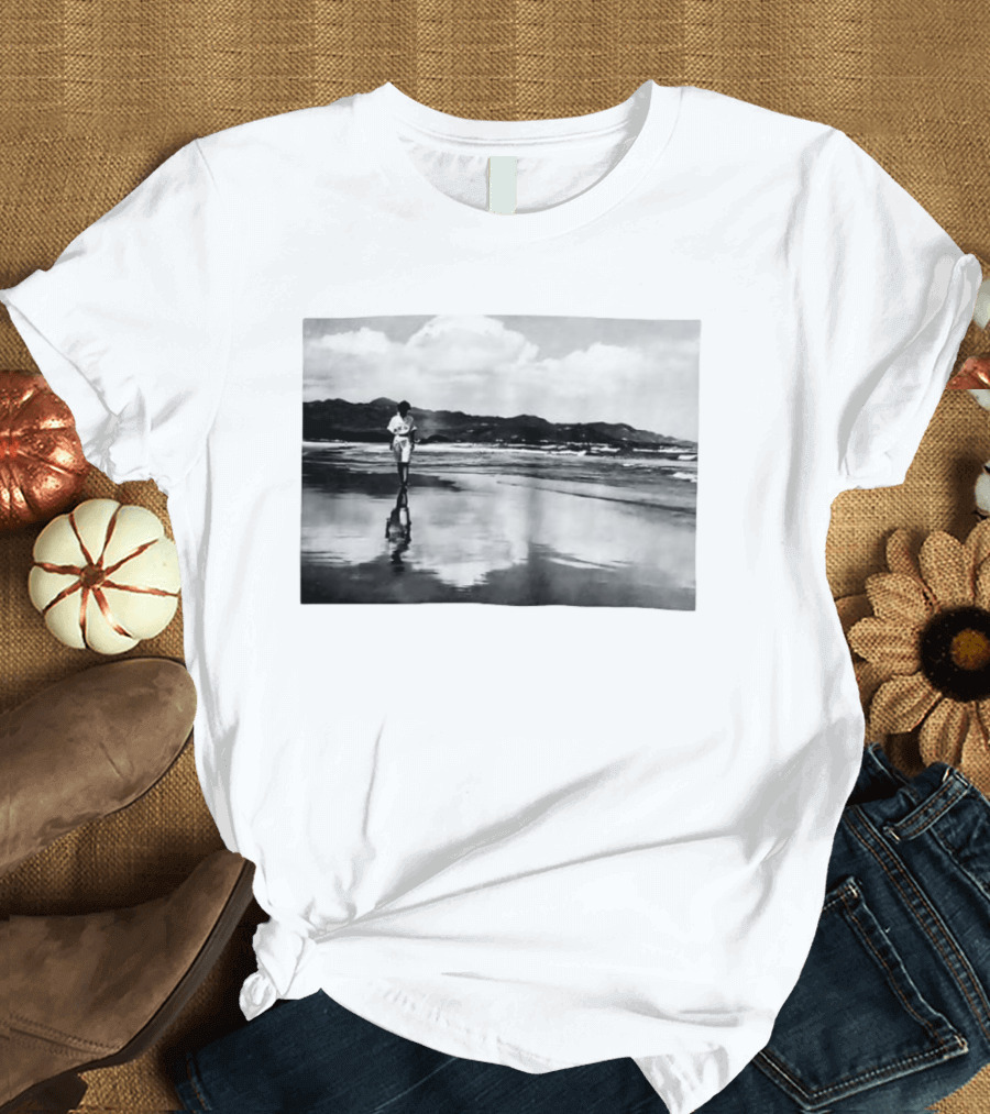 Leslie Cheung Days Of Being Wild Beach Scene Fortune Star Media Black And White Photography T-Shirt