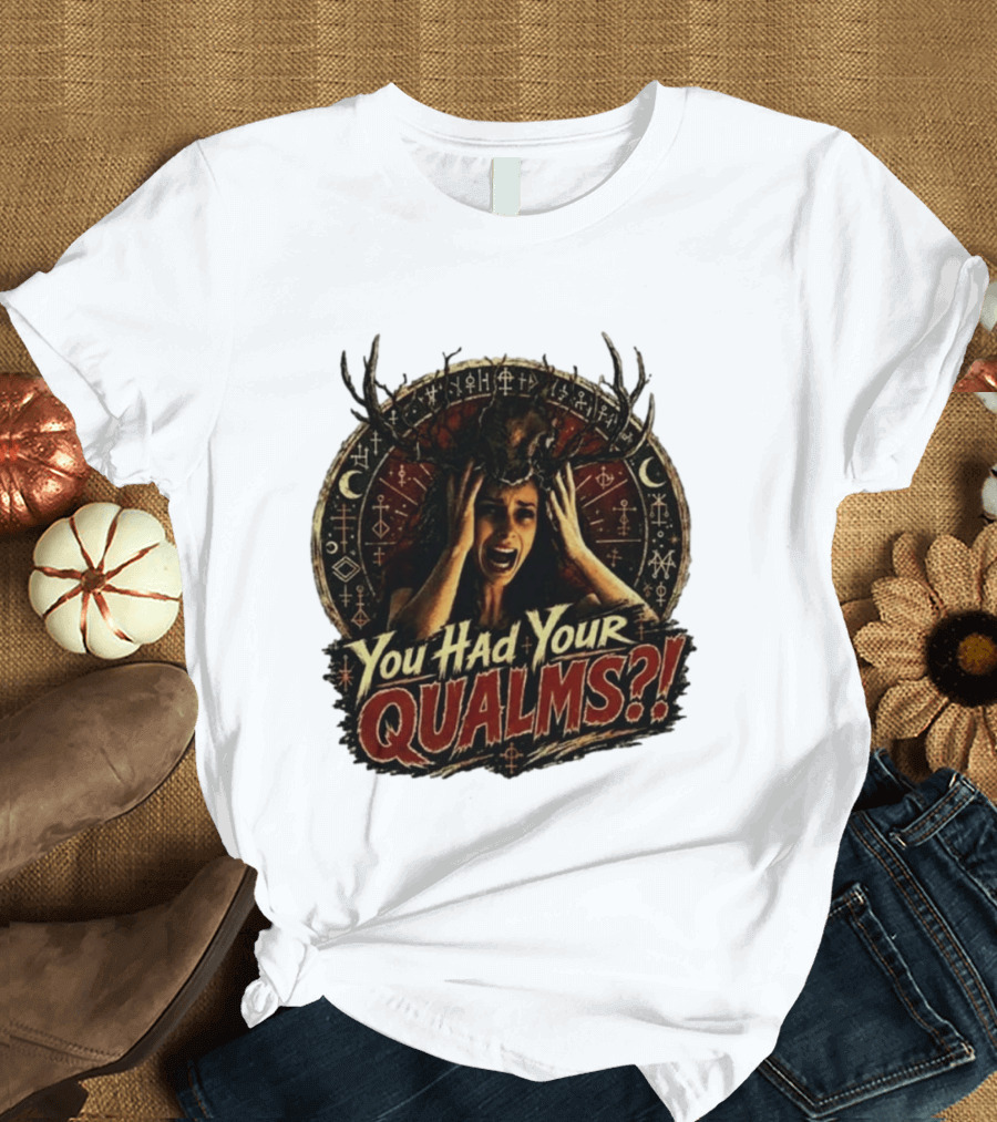 Patricia Widows Bay You Had Your Qualms Ritual Symbolism Antlered Figure T-Shirt