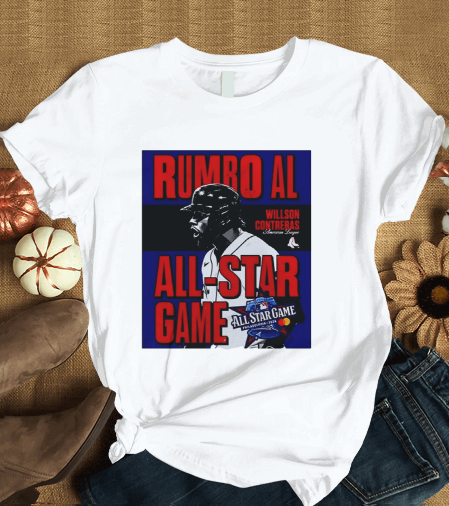 Rumbo AL All Star Game 2026 Willson Contreras Boston Red Sox Philadelphia T-Shirt