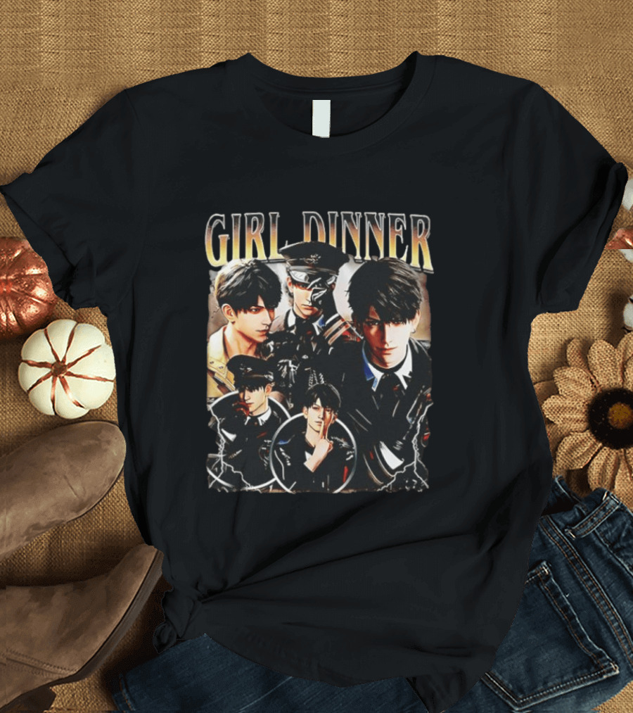Girl Dinner Love Deepspace Xavier Zayne Rafayel Sylus Qiang T-Shirt