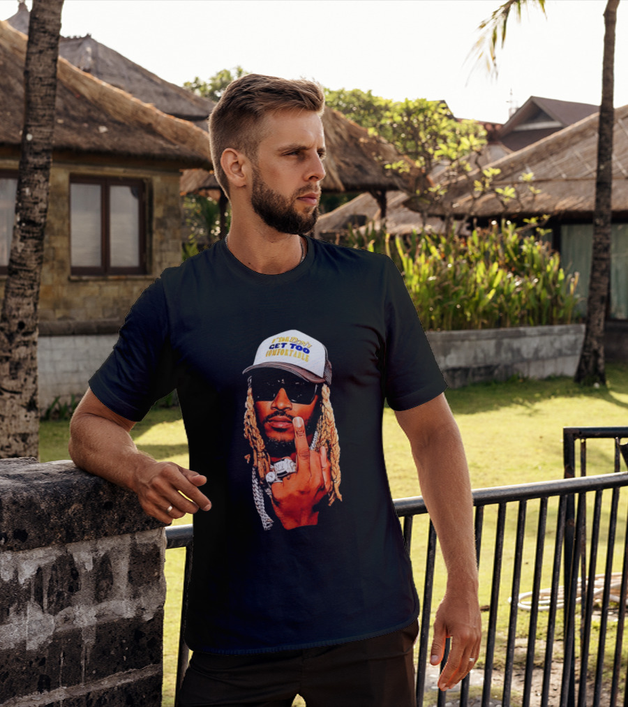 Future Don't Get Too Comfortable Middle Finger T-Shirt