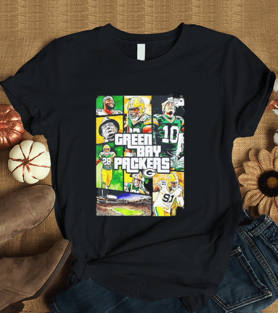 Green Bay Packers Football NFL Team Fan Merchandise T-Shirt