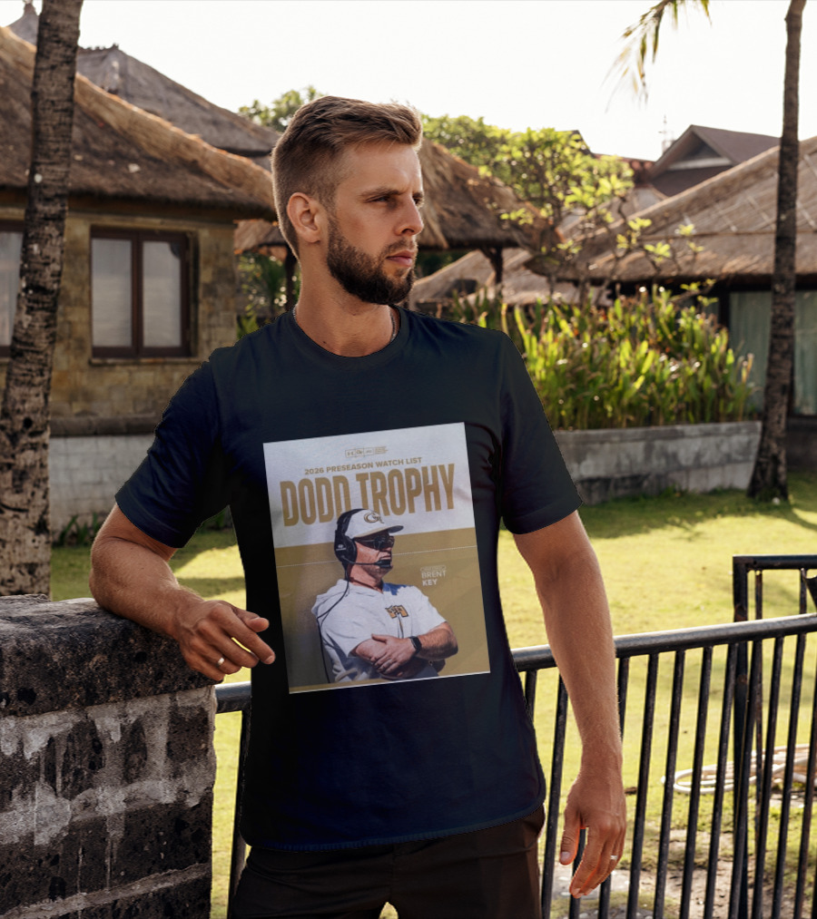 2026 Preseason List Dodd Trophy Head Coach Brent Key T-Shirt