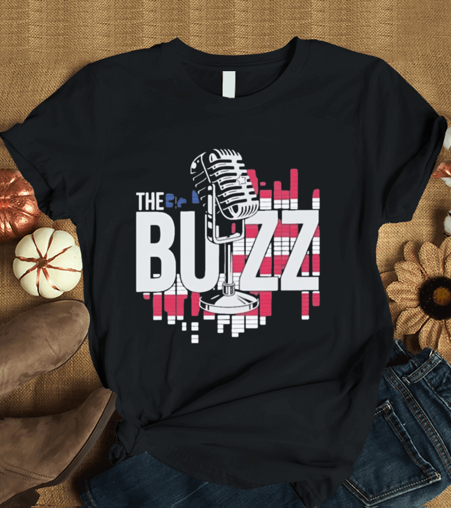 Podcast The Buzz Microphone T-Shirt
