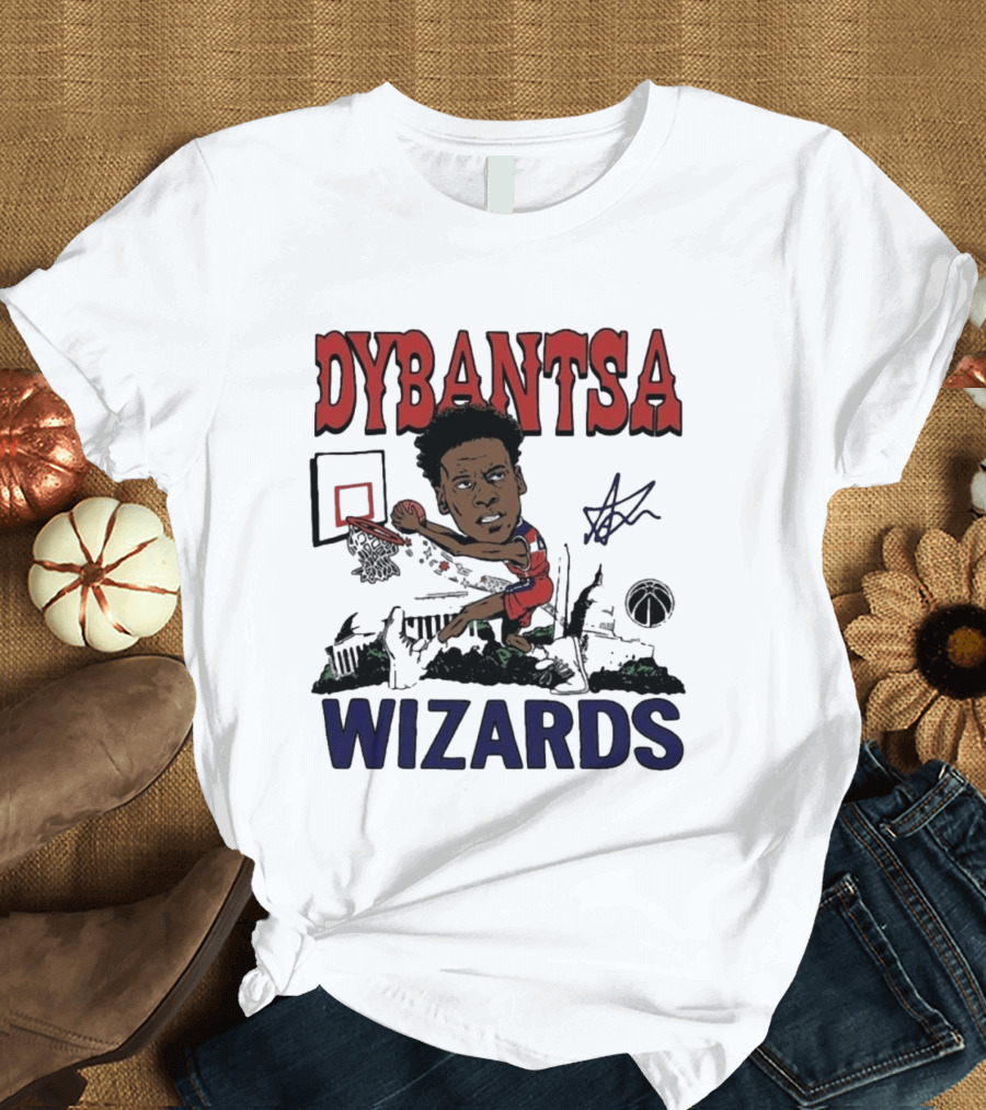 Dybantsa Washington Wizards Rookie Tri Blend Homage T-Shirt