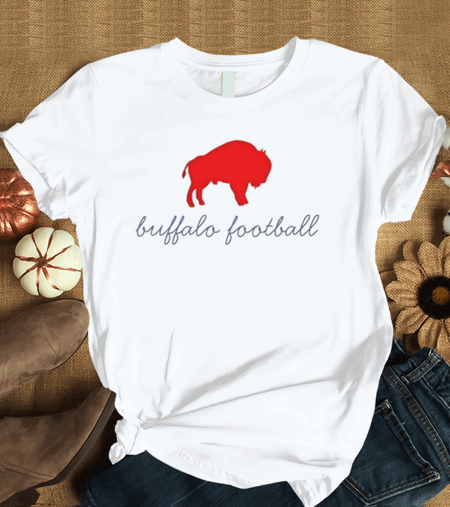 Buffalo Football Red Buffalo T-Shirt