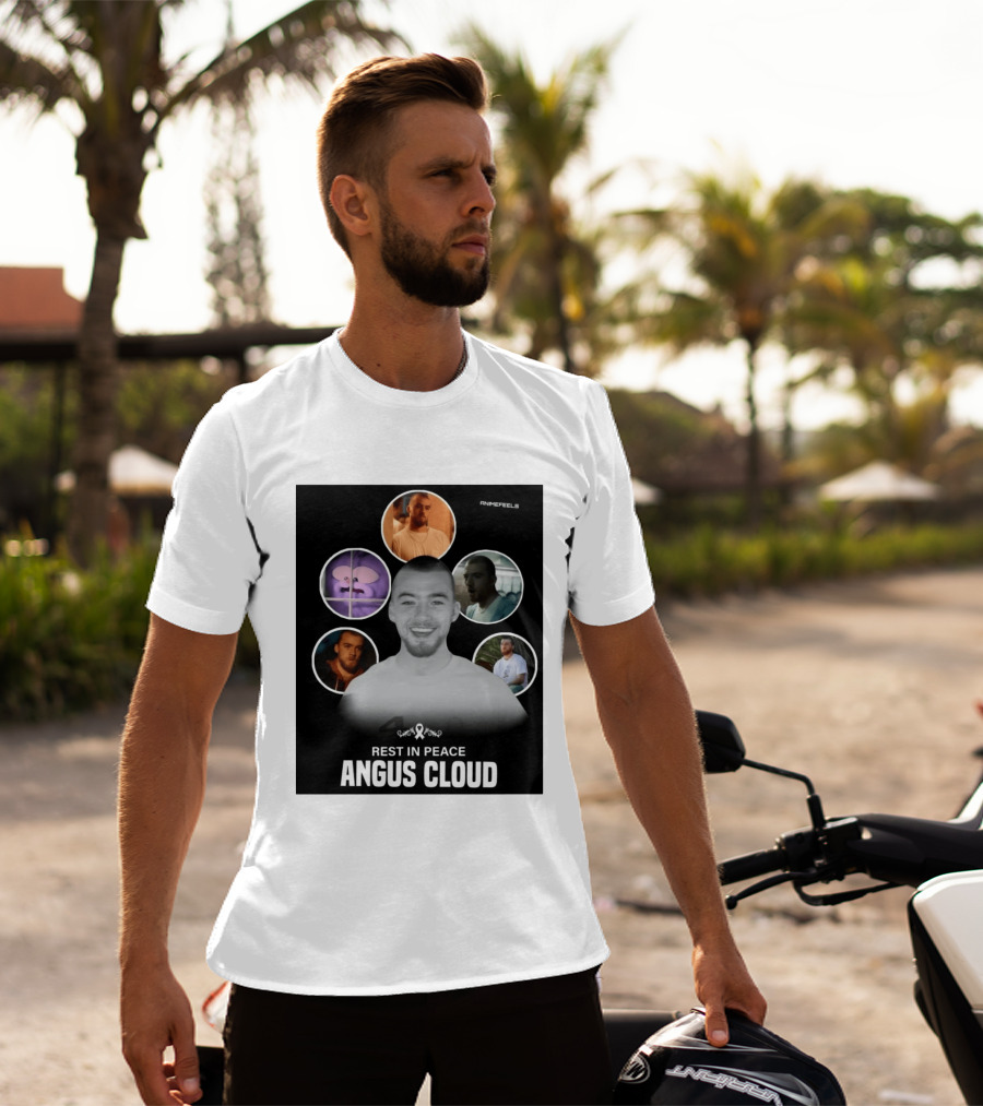 Angus Cloud Memorial Tribute AnimeFeels Rest In Peace T-Shirt