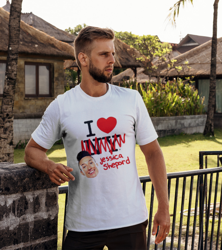 I Love NY Jessica Shepard Heartbeat T-Shirt