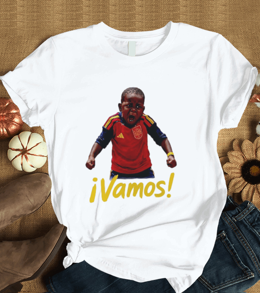 ¡Vamos! Lamine Yamal Spain Football Meme Spain Team Spirit T-Shirt