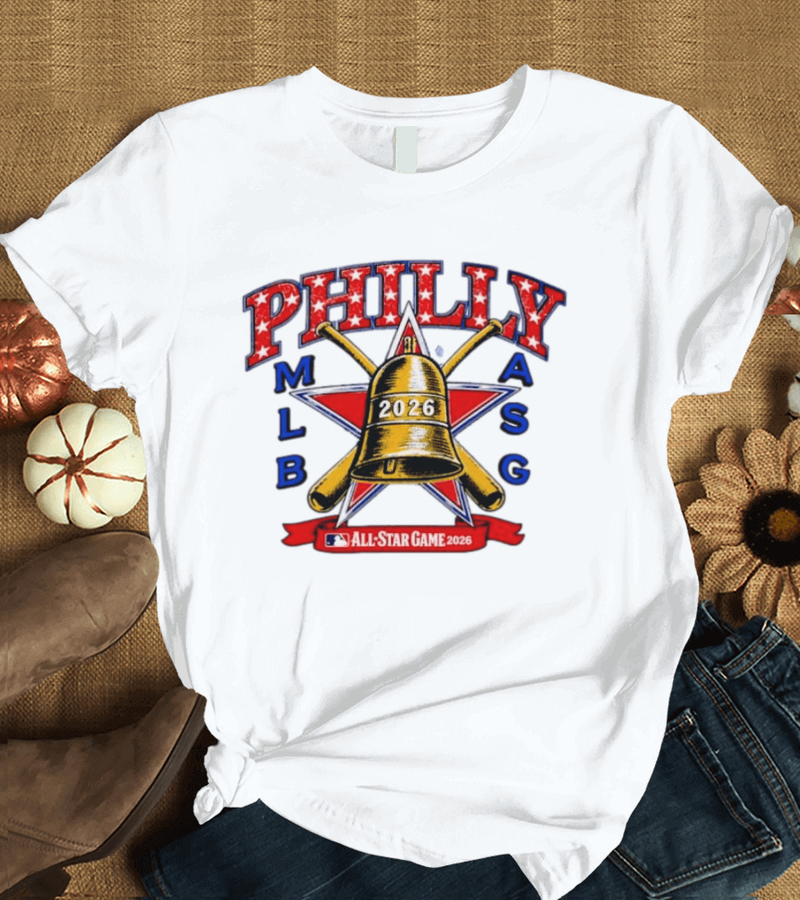 Philly MLB ASG All Star Game 2026 Liberty Bell Philadelphia T-Shirt