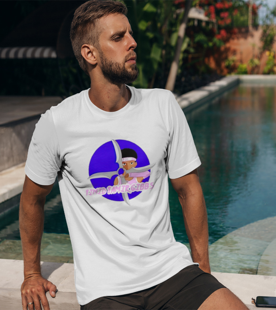 Timid Tamir Gibbs Windmill Shuriken Ninja T-Shirt