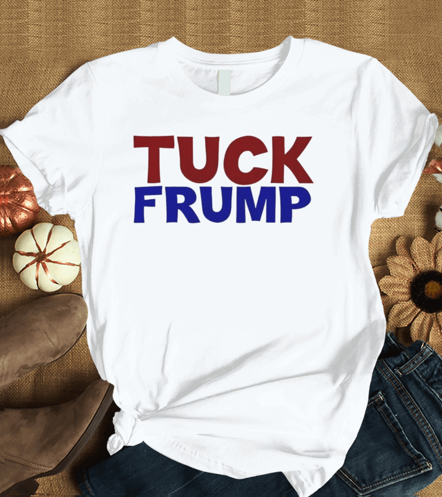 Tuck Frump Red And Blue T-Shirt