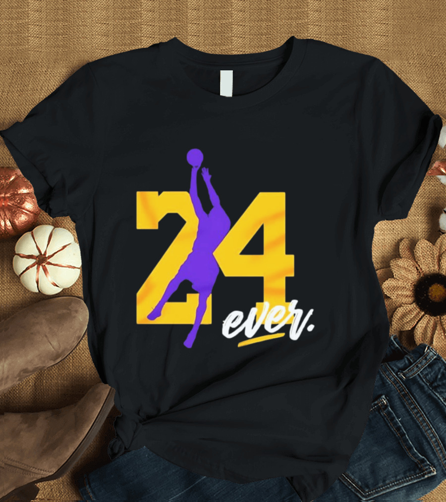 Kobe Bryant Los Angeles Lakers 24 Ever Basketball Legend T-Shirt