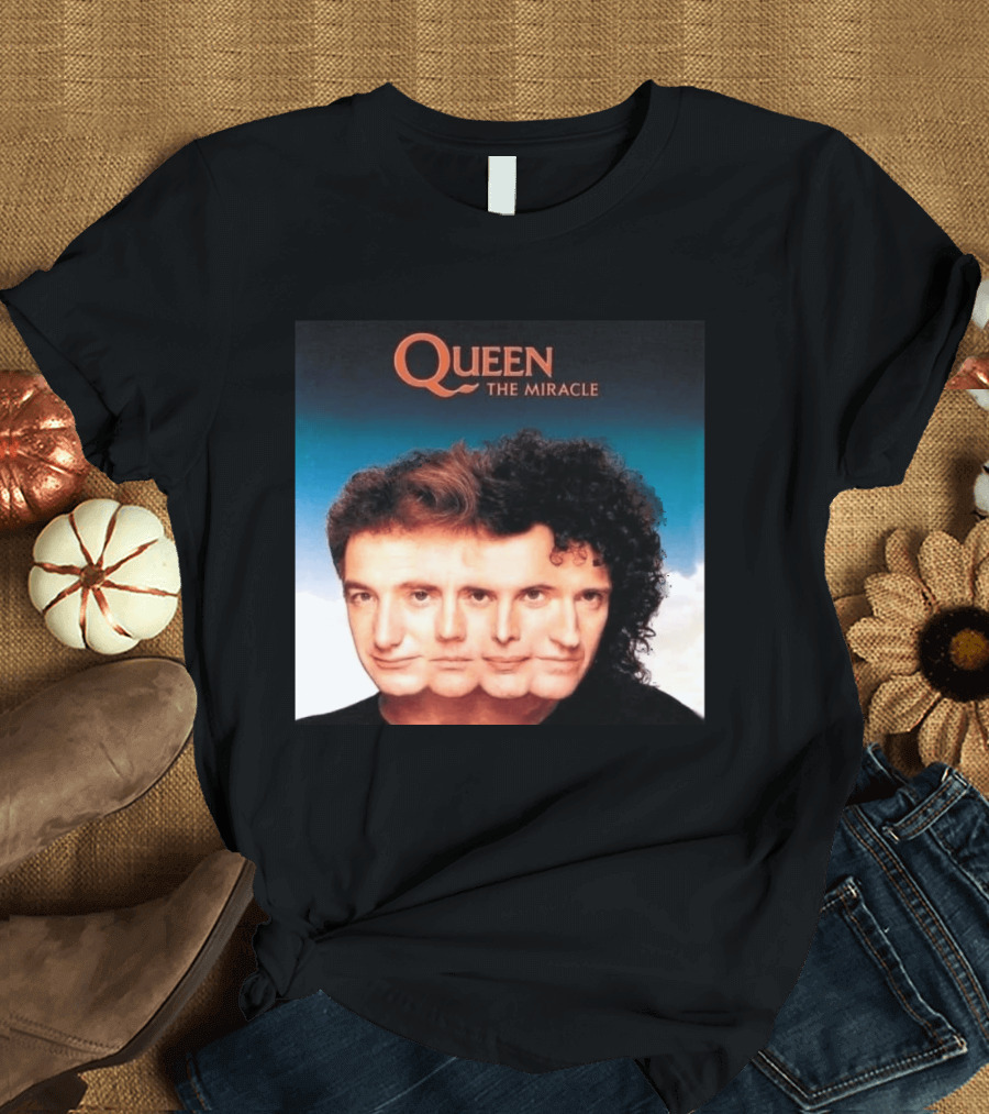 Queen The Miracle Album Cover Art May 1989 Release T-Shirt