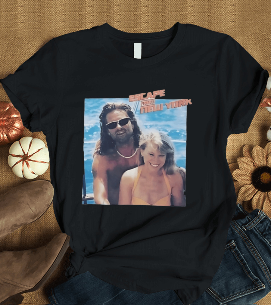 Captain Ron Kurt Russell Mary Kay Place Escape From New York 1992 T-Shirt