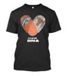 Fingerprint Heart It's In My DNA T-Shirt