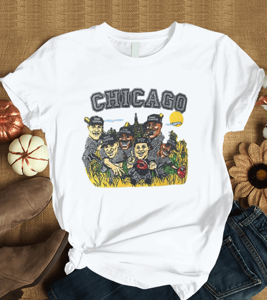 Chicago White Sox 1993 World Champions Fielding New Dreams T-Shirt