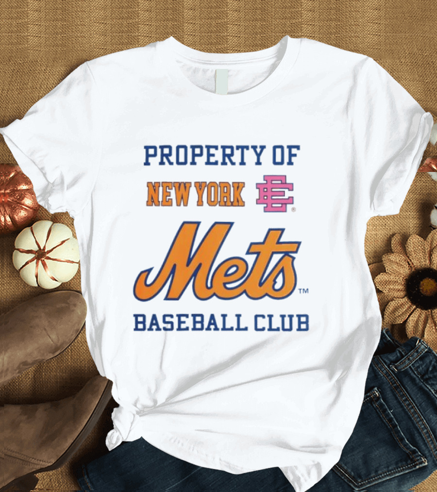 Property Of New York Mets Baseball Club Mets T-Shirt