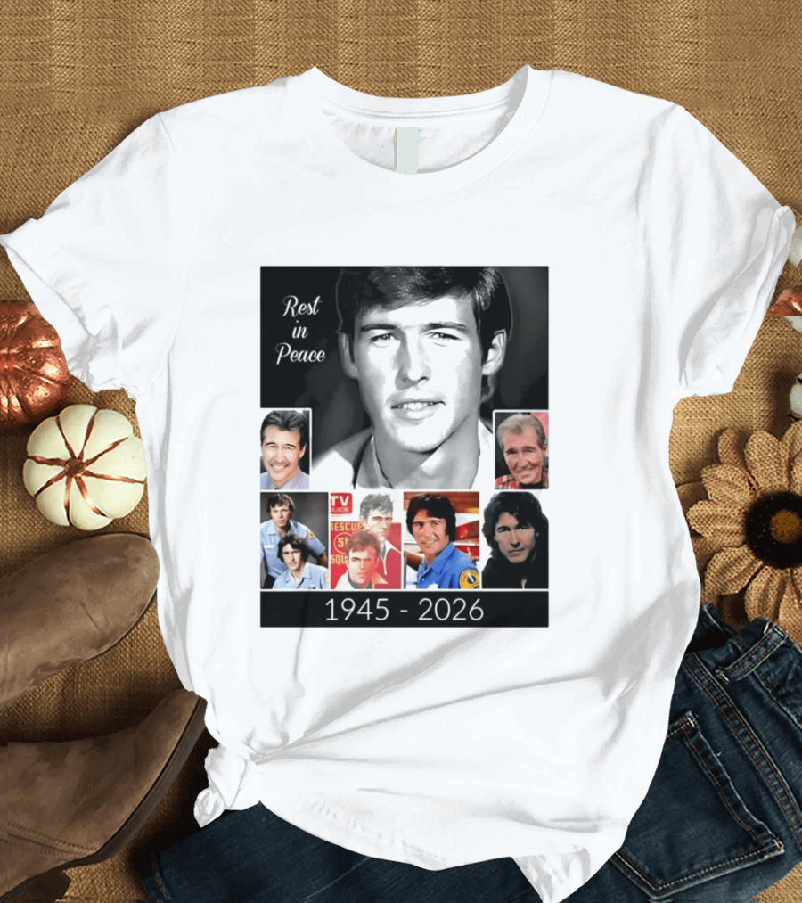 Rest In Peace Randolph Mantooth 1945 2026 Rescue Squad Tribute Images T-Shirt