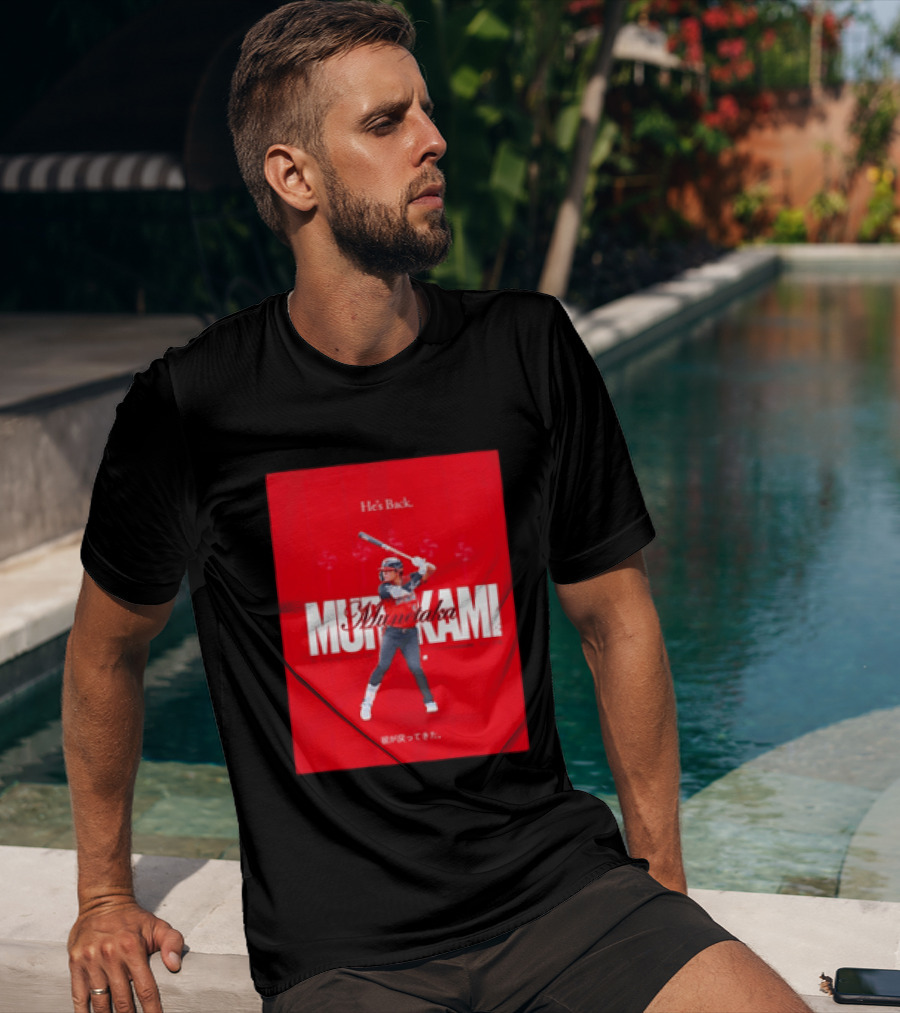 He's Back 2026 American League All Star Munetaka Murakami T-Shirt