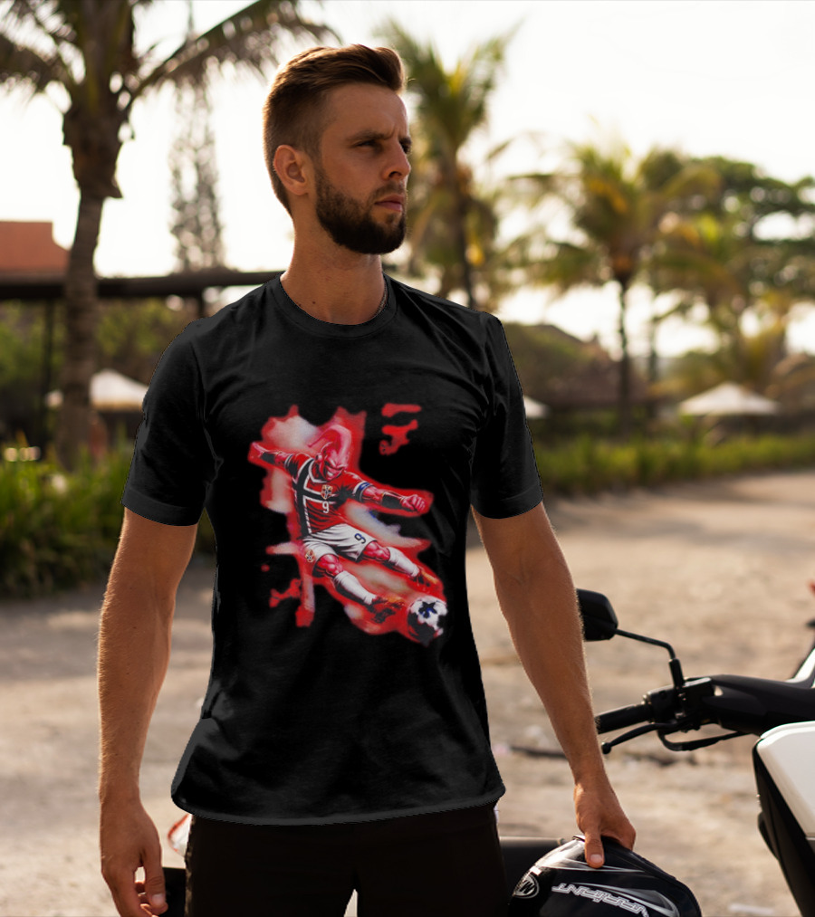 Erling Haaland Majin Buu Norway Football 9 Soccer Fusion T-Shirt