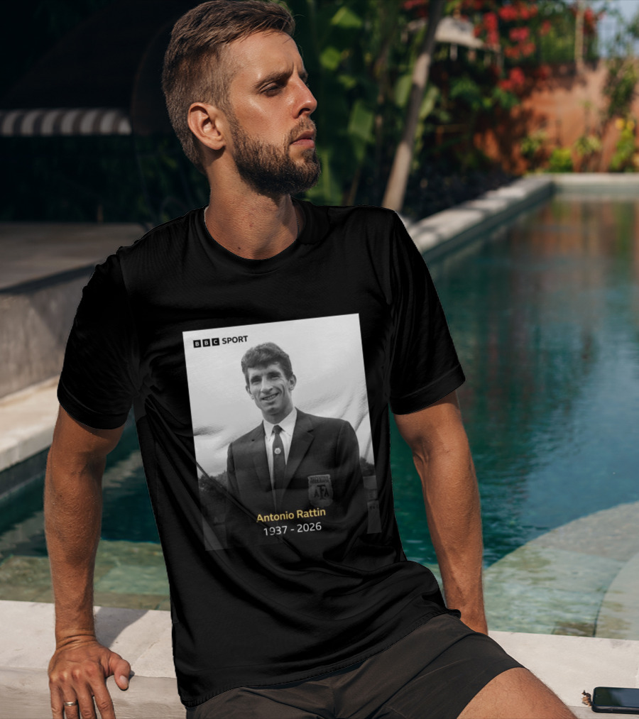 BBC Sport Antonio Rattín 1937 2026 Argentina AFA T-Shirt