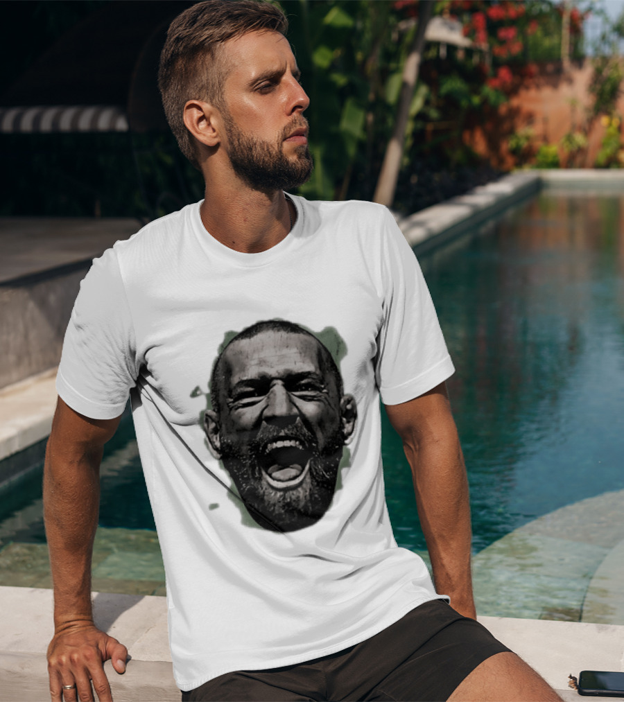 UFC Fighter Yelling Conor McGregor Fight Champion Face T-Shirt