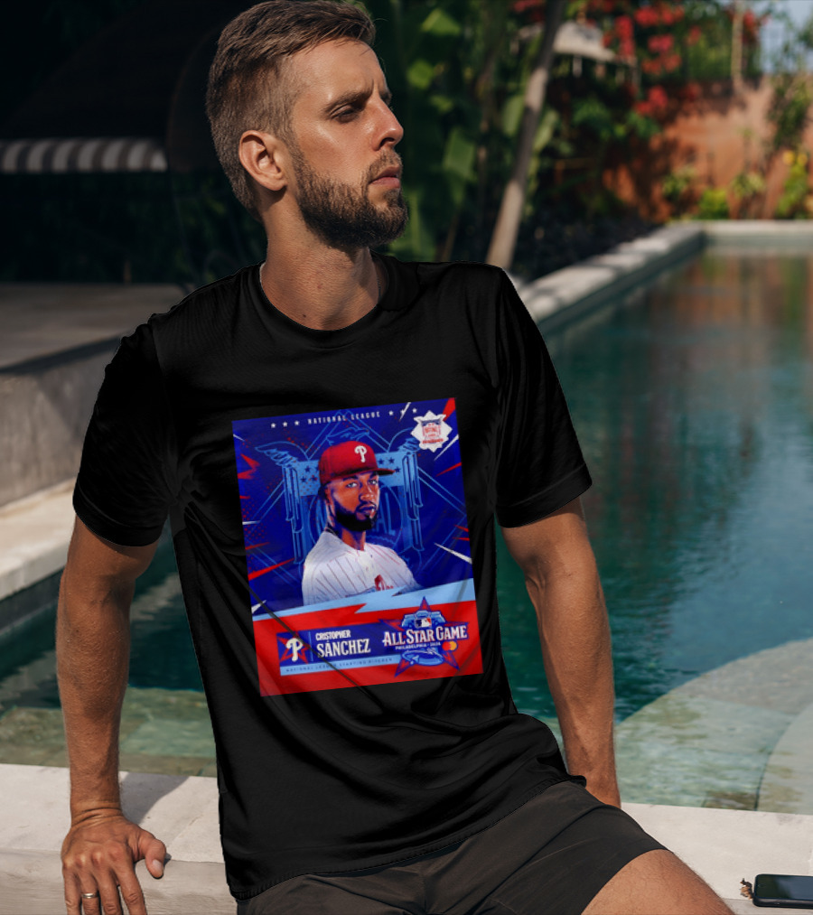 Cristopher Sánchez Philadelphia National League All Star Game 2026 T-Shirt