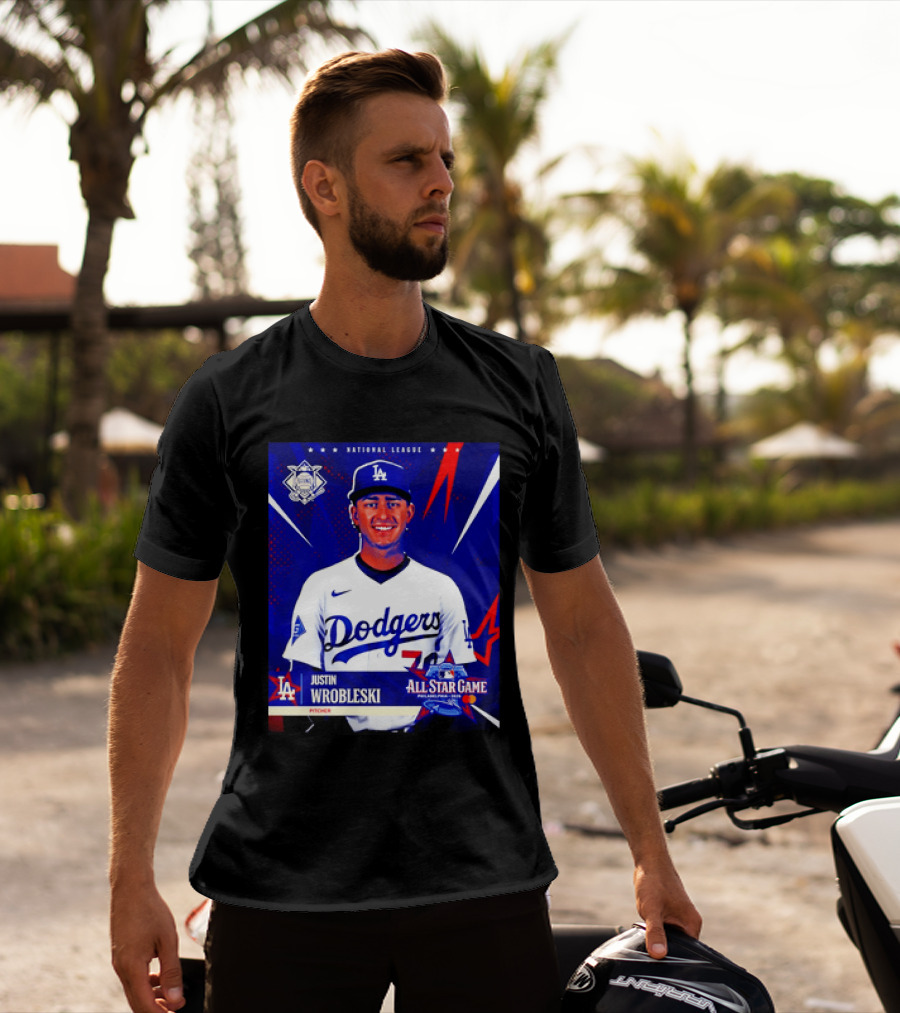 Justin Wrobleski Los Angeles Dodgers 2026 All Star Game National League T-Shirt