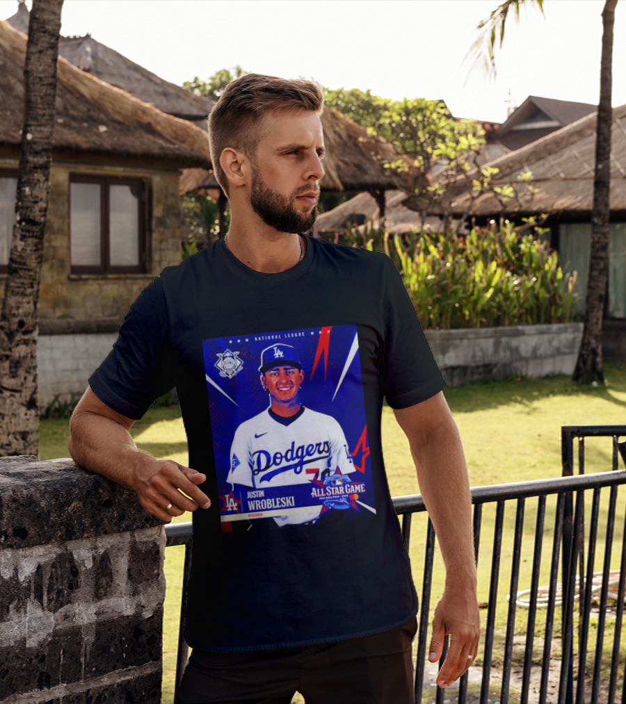 Justin Wrobleski Los Angeles Dodgers 2026 All Star Game National League T-Shirt