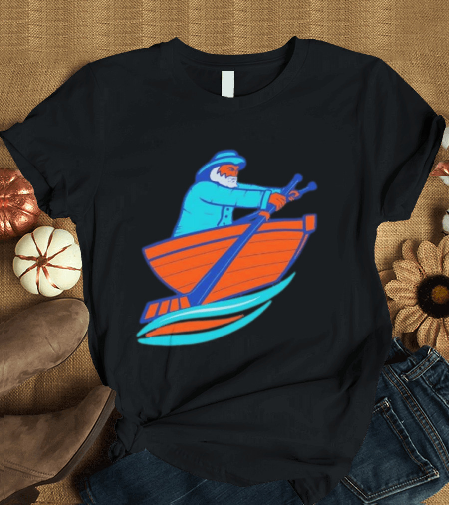 Islanders Fisherman New York NHL Team 26 T-Shirt
