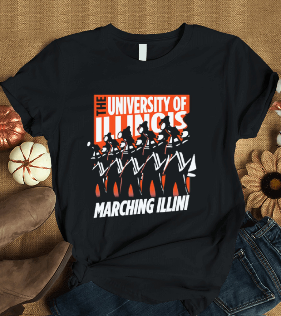 The University Of Illinois Marching Illini Band T-Shirt