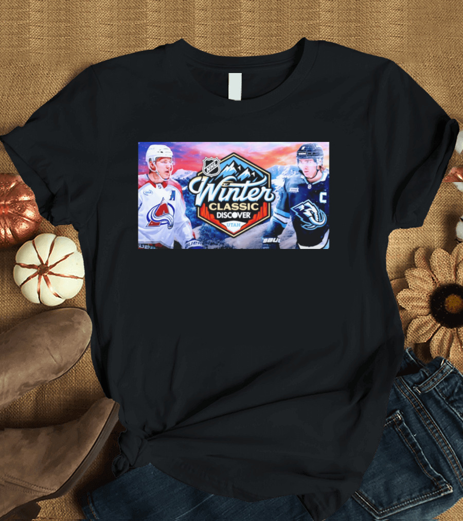 NHL Winter Classic Discover Utah Colorado Avalanche Vs Mammoth T-Shirt
