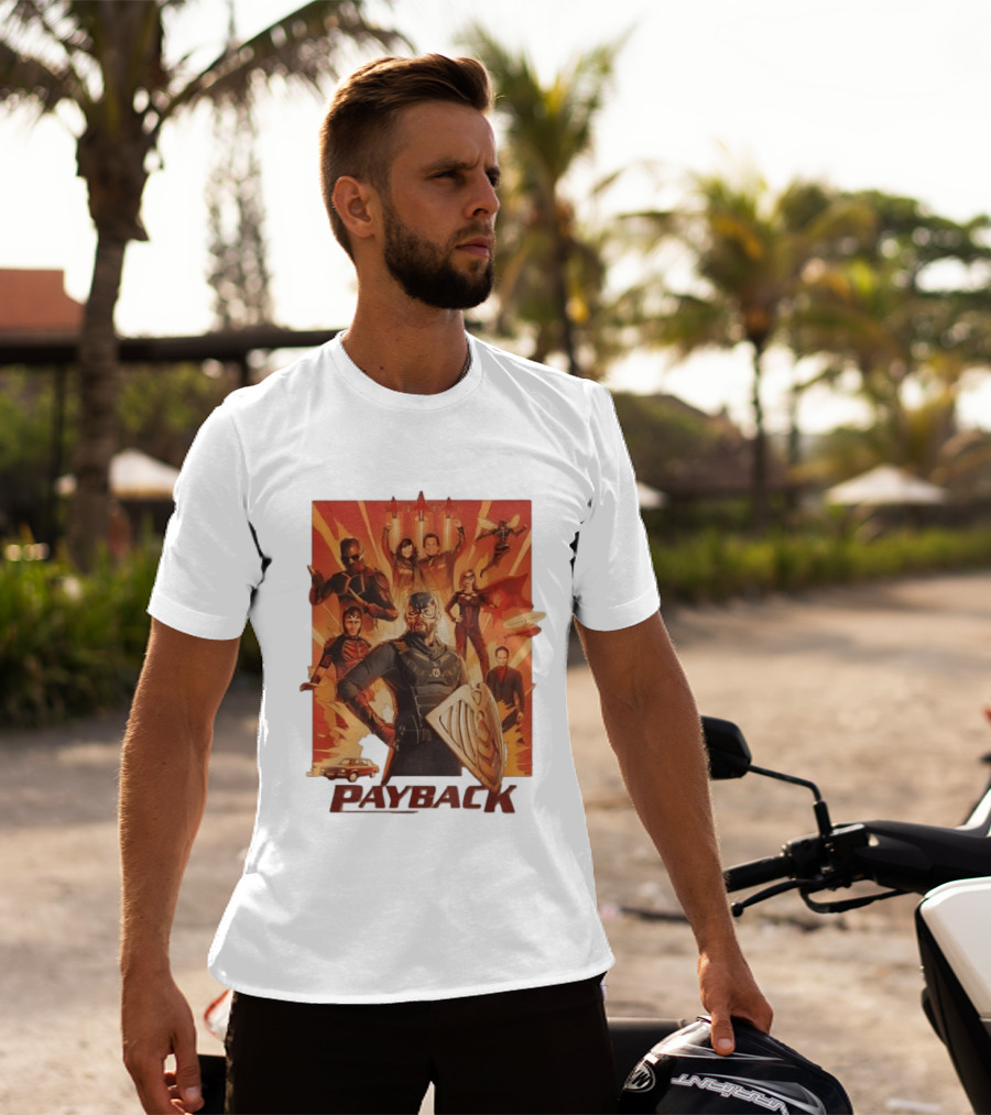 Payback The Boys Soldier Boy Crimson Countess Gunpowder Mindy Lite TNT Ensemble T-Shirt