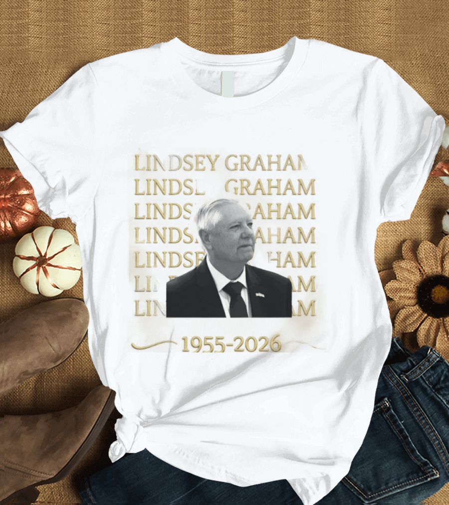 Lindsey Graham South Carolina Senator Memorial 1955 2026 T-Shirt