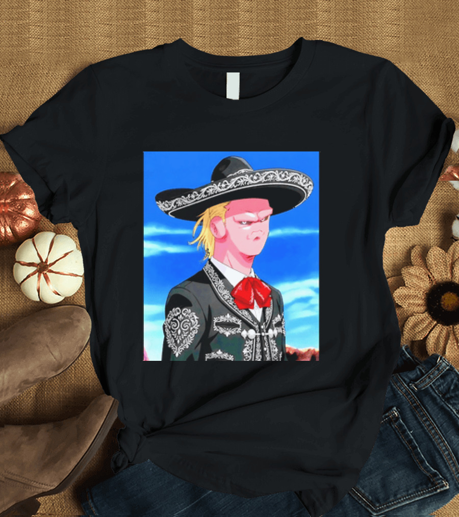 Majin Buu Mariachi Charro Dragon Ball Z Haaland Fusion T-Shirt