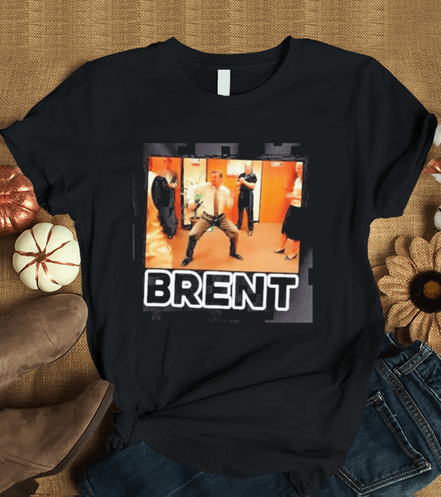 David Brent Iconic Dance Scene From The Office UK Series T-Shirt