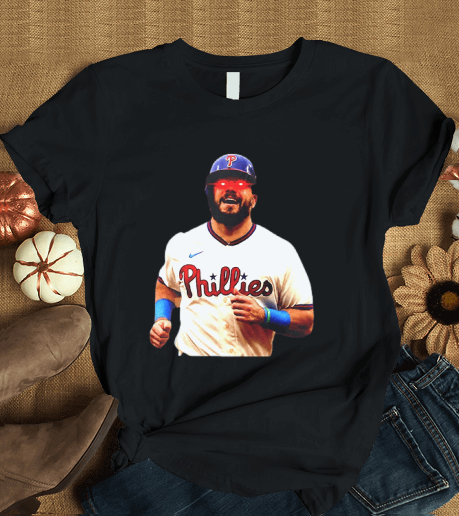 Philadelphia Phillies Kyle Schwarber Dark Brandon MLB T-Shirt