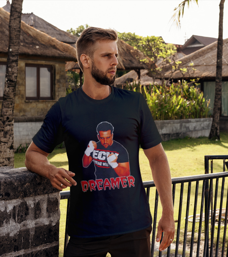ECW Extreme Wrestling Tommy Dreamer Fighting T-Shirt