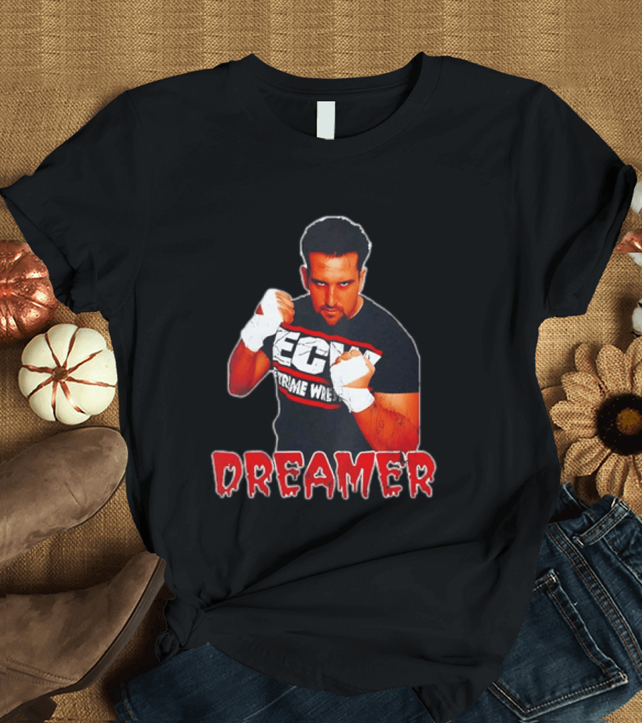 ECW Extreme Wrestling Tommy Dreamer Fighting T-Shirt