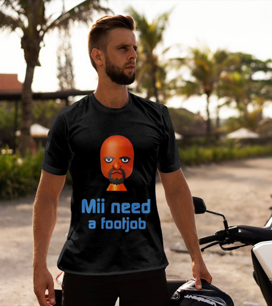 Wii Sports Mii Need A Footjob T-Shirt