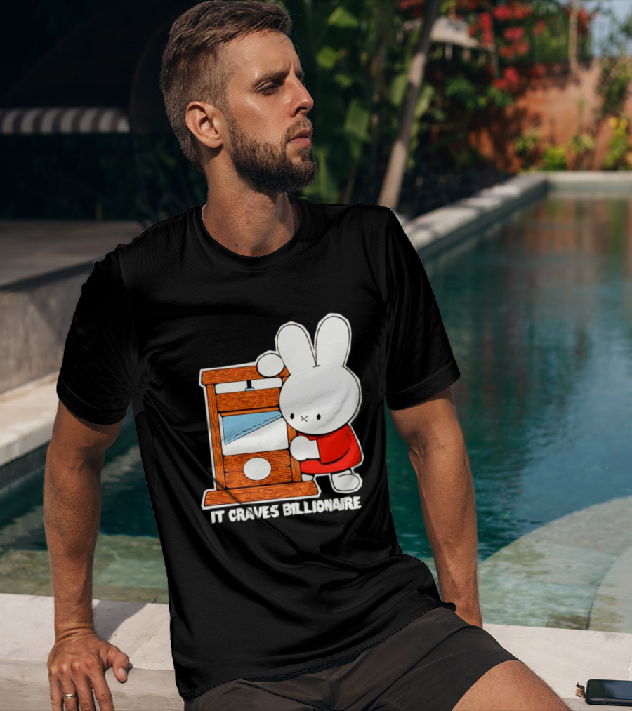 Miffy Guillotine It Craves Billionaire T-Shirt
