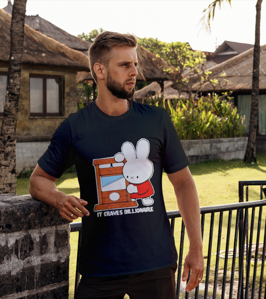 Miffy Guillotine It Craves Billionaire T-Shirt